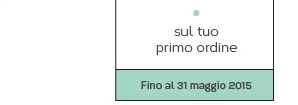 Sconto fino al 50% sul tuo primo ordine