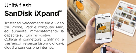 Unità Flash SanDisk iXpand