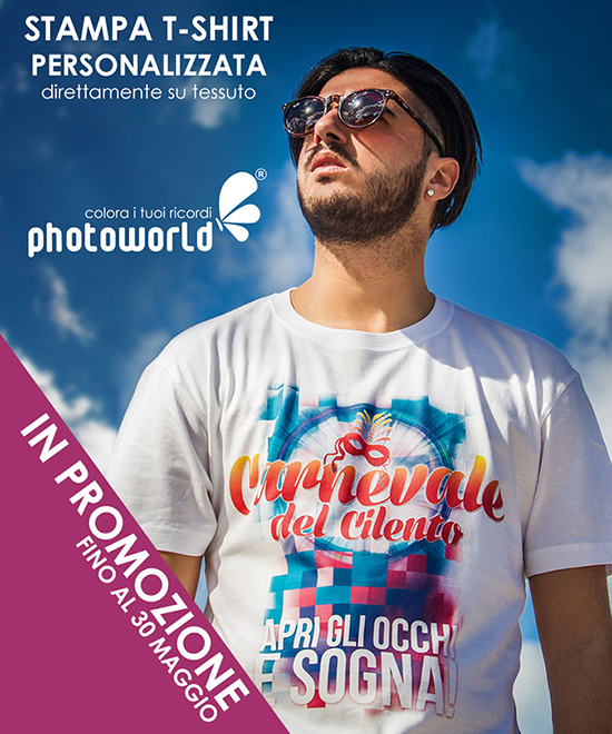 Stampa T-shirt fotografiche