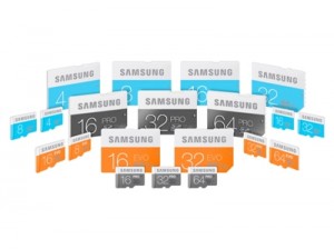 Samsung lineup_microSD and SD cards_low