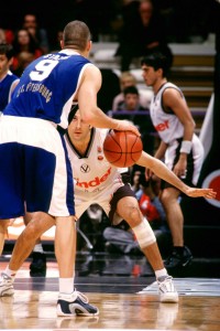 basket - Virtus Kinder Bologna 2000/2001- Antoine Rigaudeau